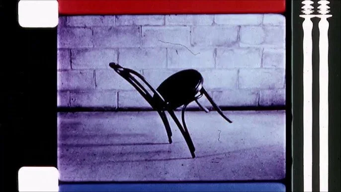 Chair imagery from Paul Sharits.