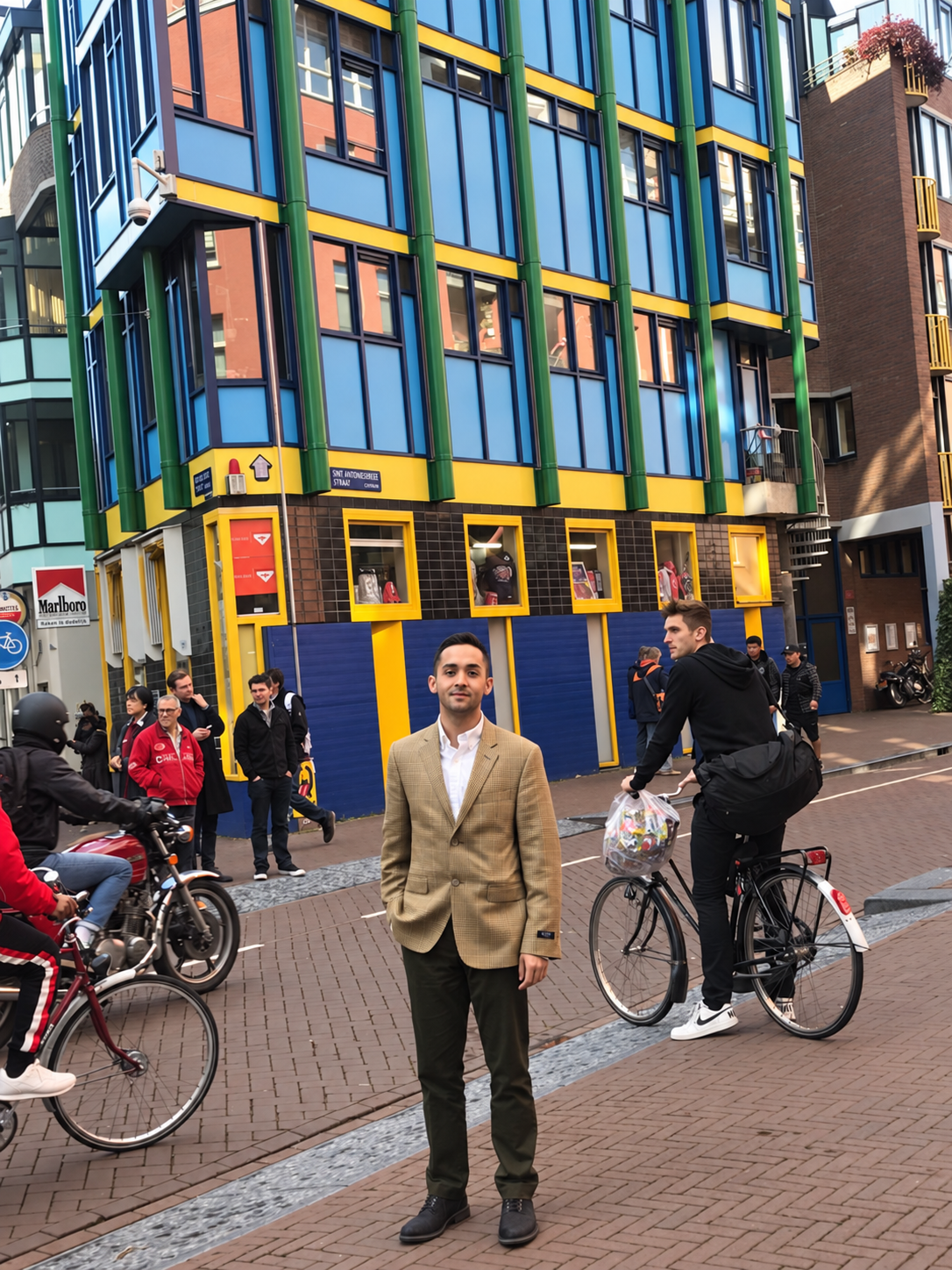 Ryan Chang in Amsterdam.